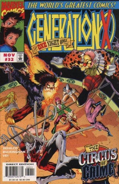Generation X #32 cover