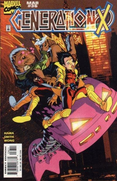 Generation X #36 cover