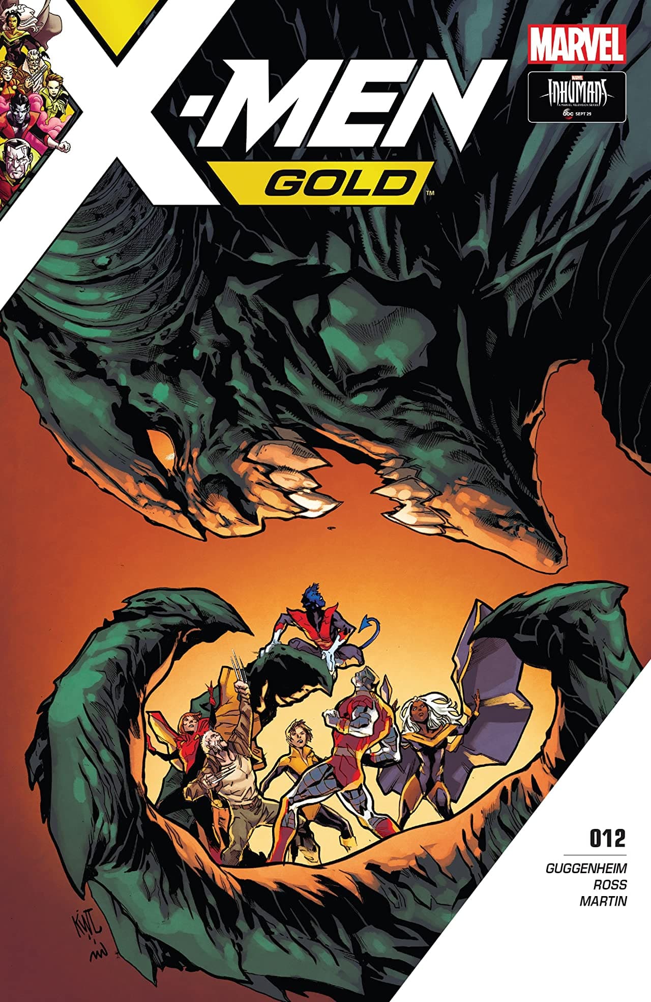 X-Men: Gold #12 cover