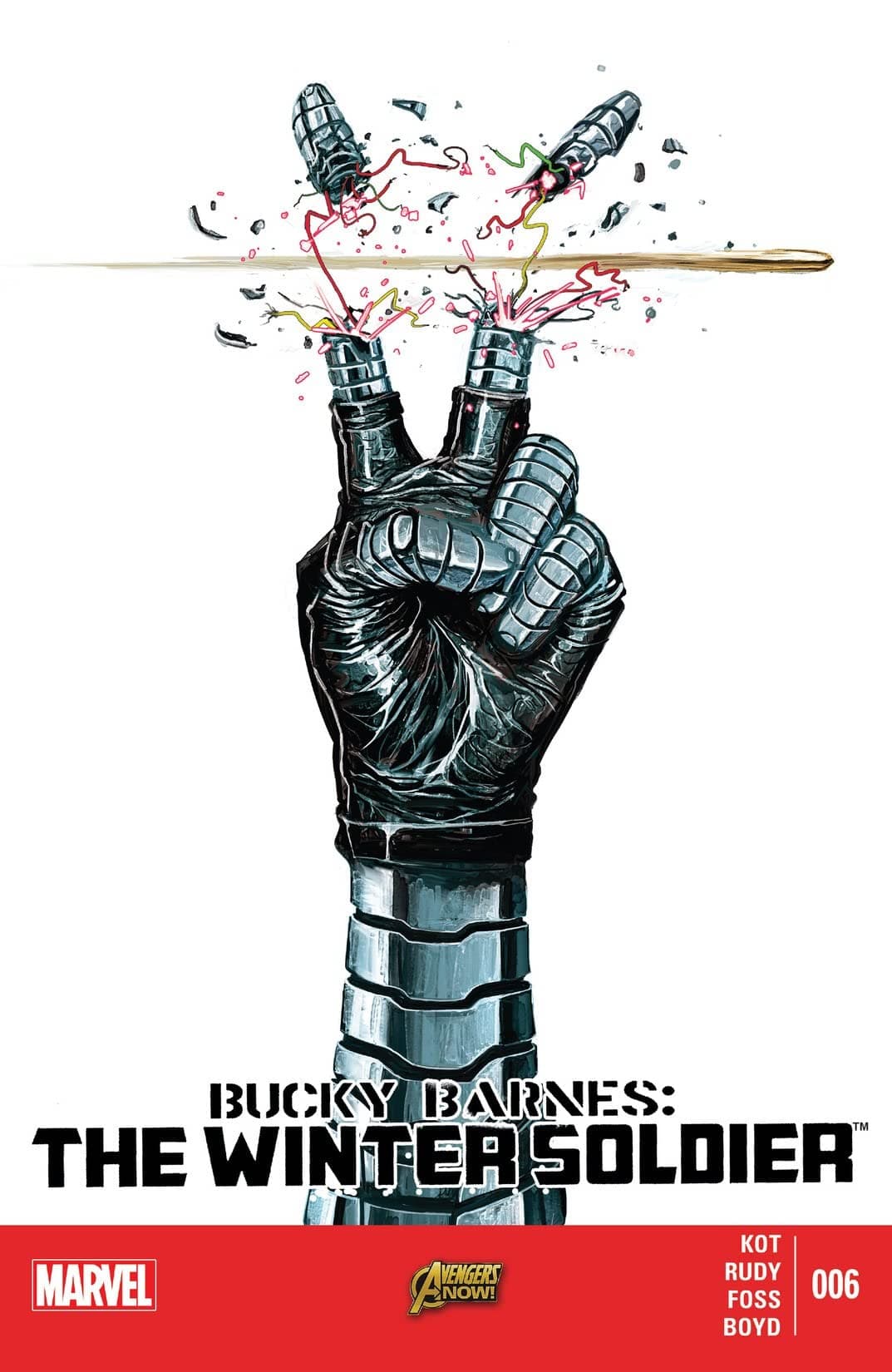 Bucky Barnes: The Winter Soldier #6 cover