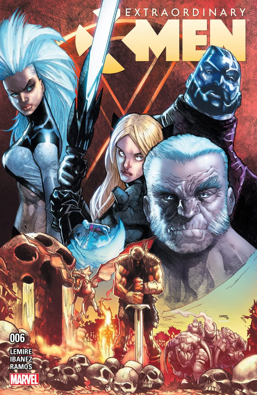 Extraordinary X-Men #6 cover
