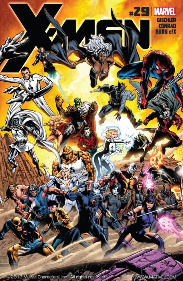 X-Men #29 cover