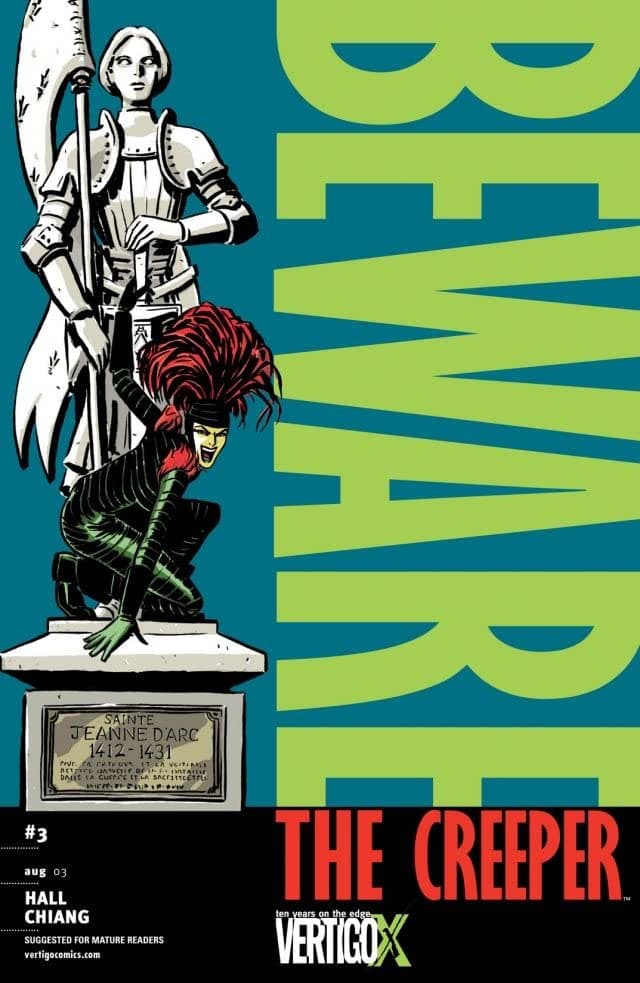 Beware the Creeper #3 cover