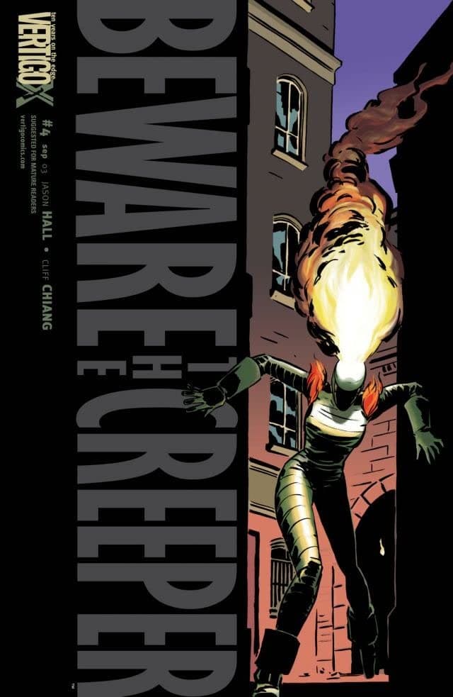 Beware the Creeper #4 cover