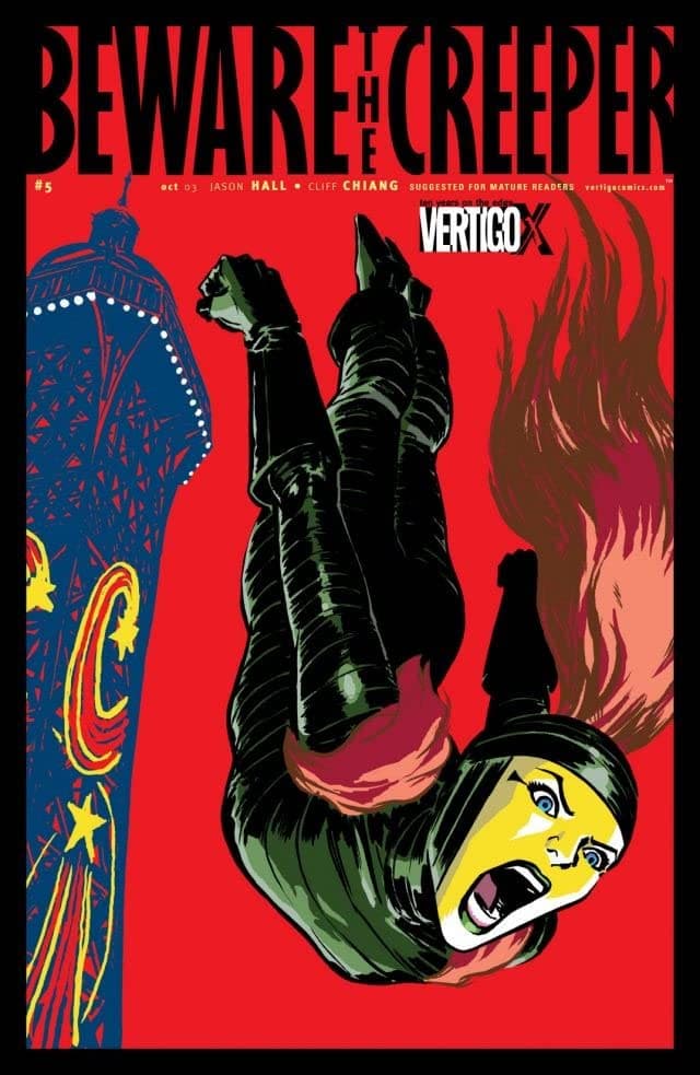 Beware the Creeper #5 cover