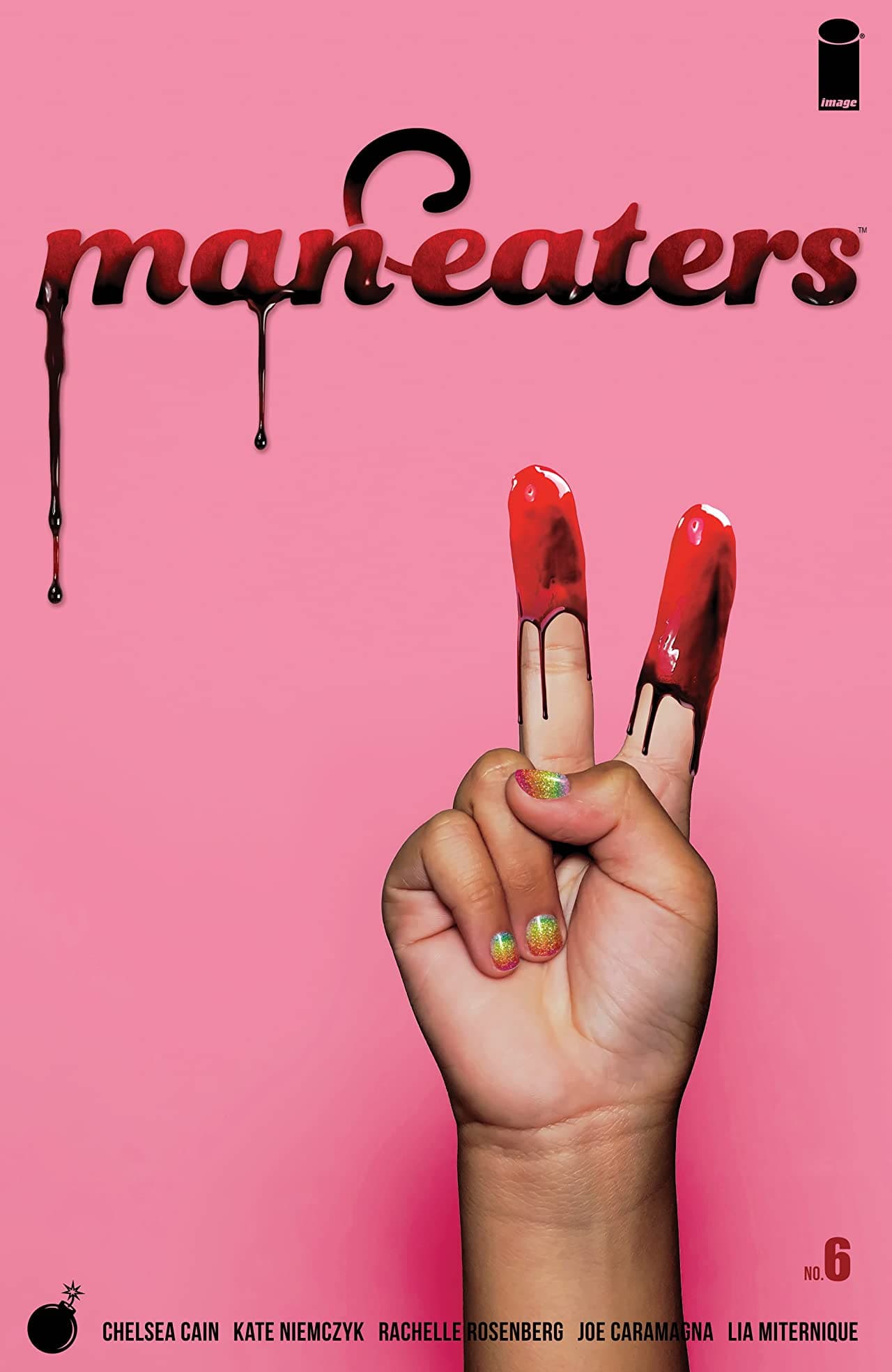 Man-Eaters #6 cover