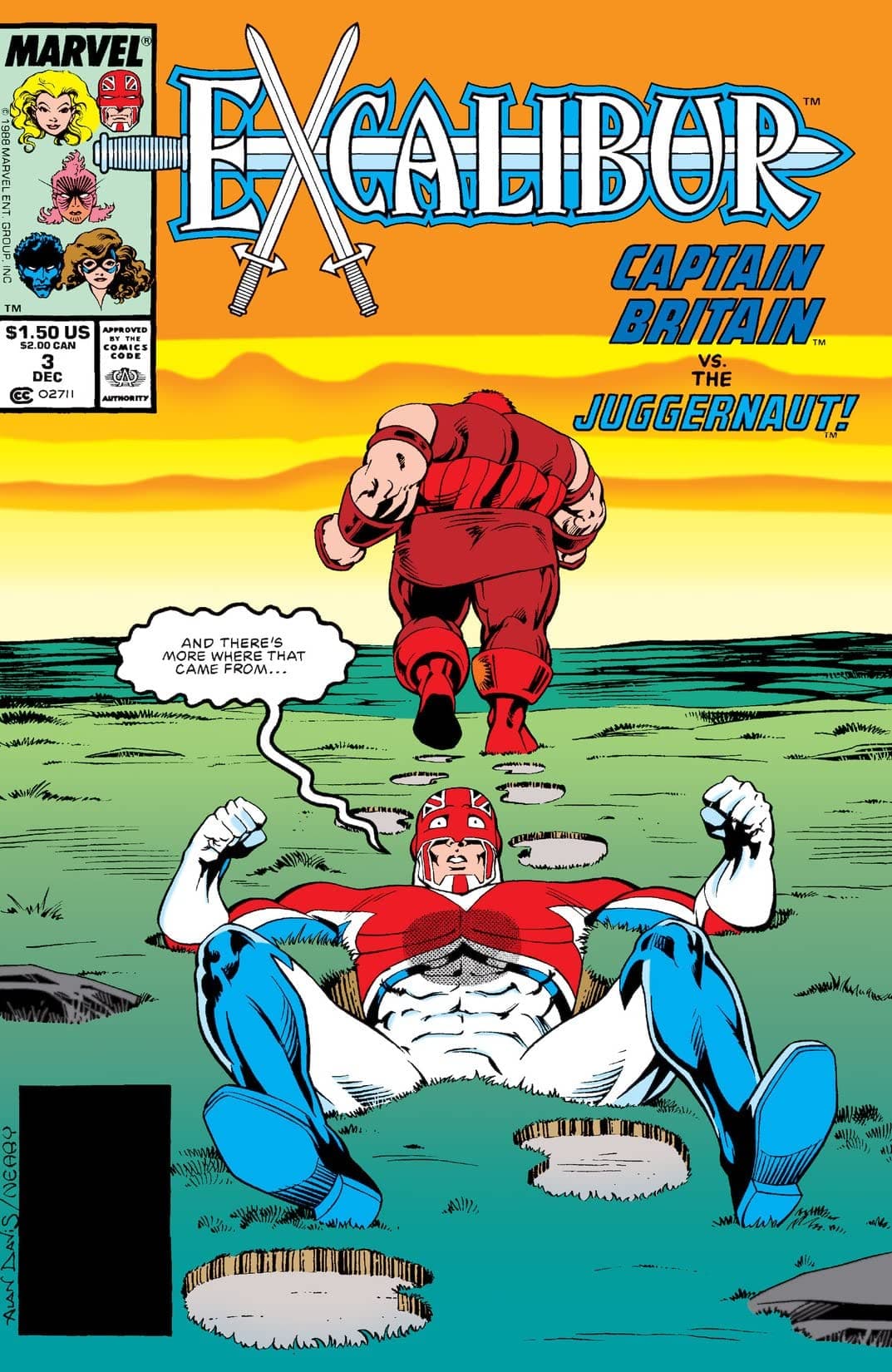 Excalibur #3 cover