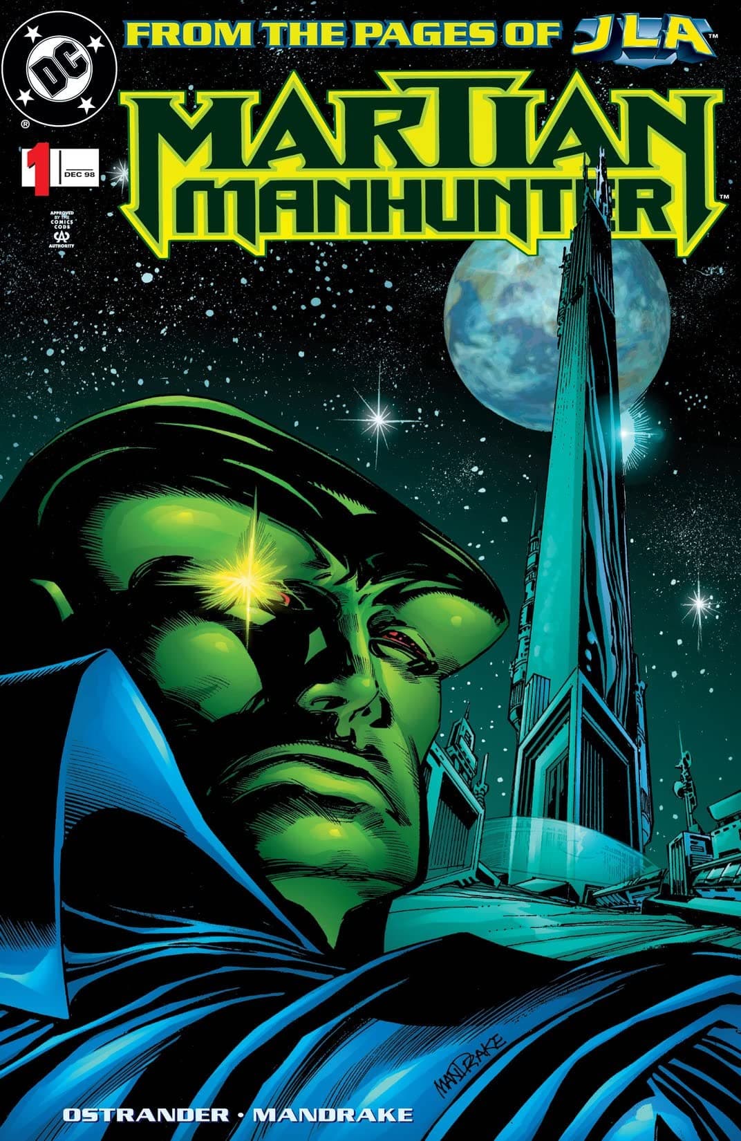 Martian Manhunter #1 cover