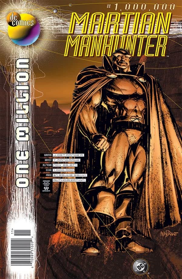 Martian Manhunter #1000000 cover