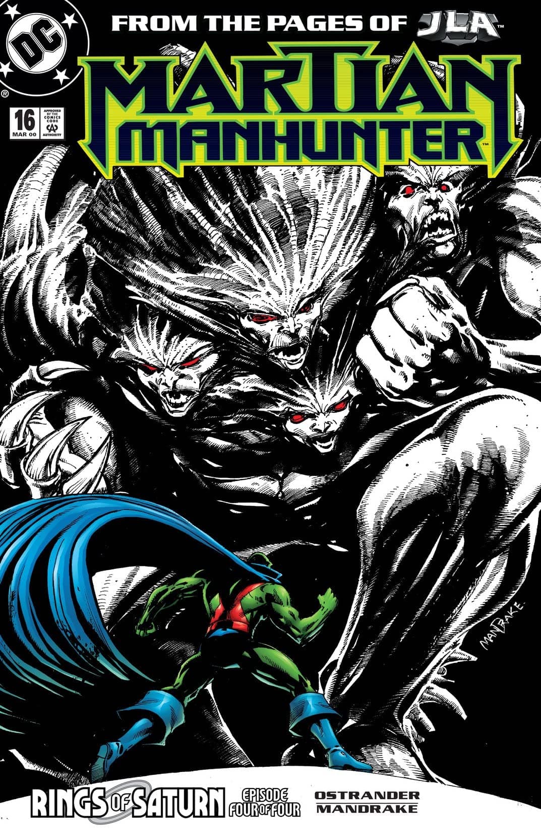 Martian Manhunter #16 cover
