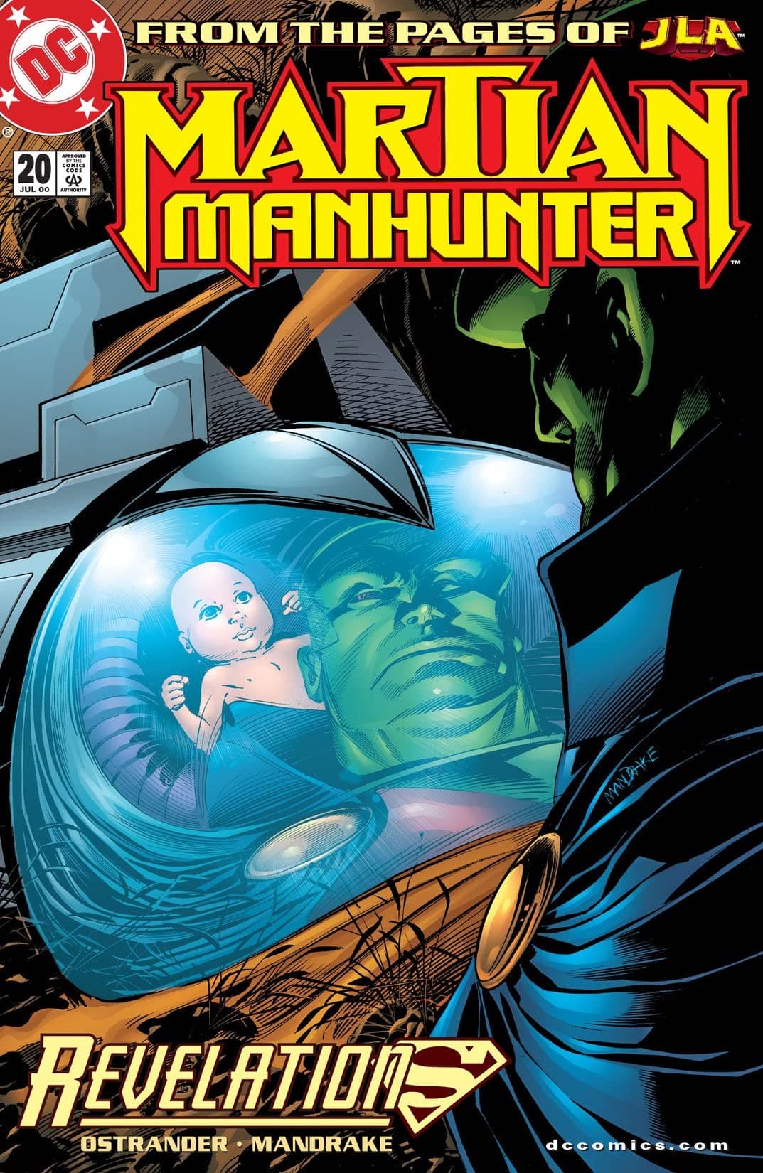 Martian Manhunter #20 cover