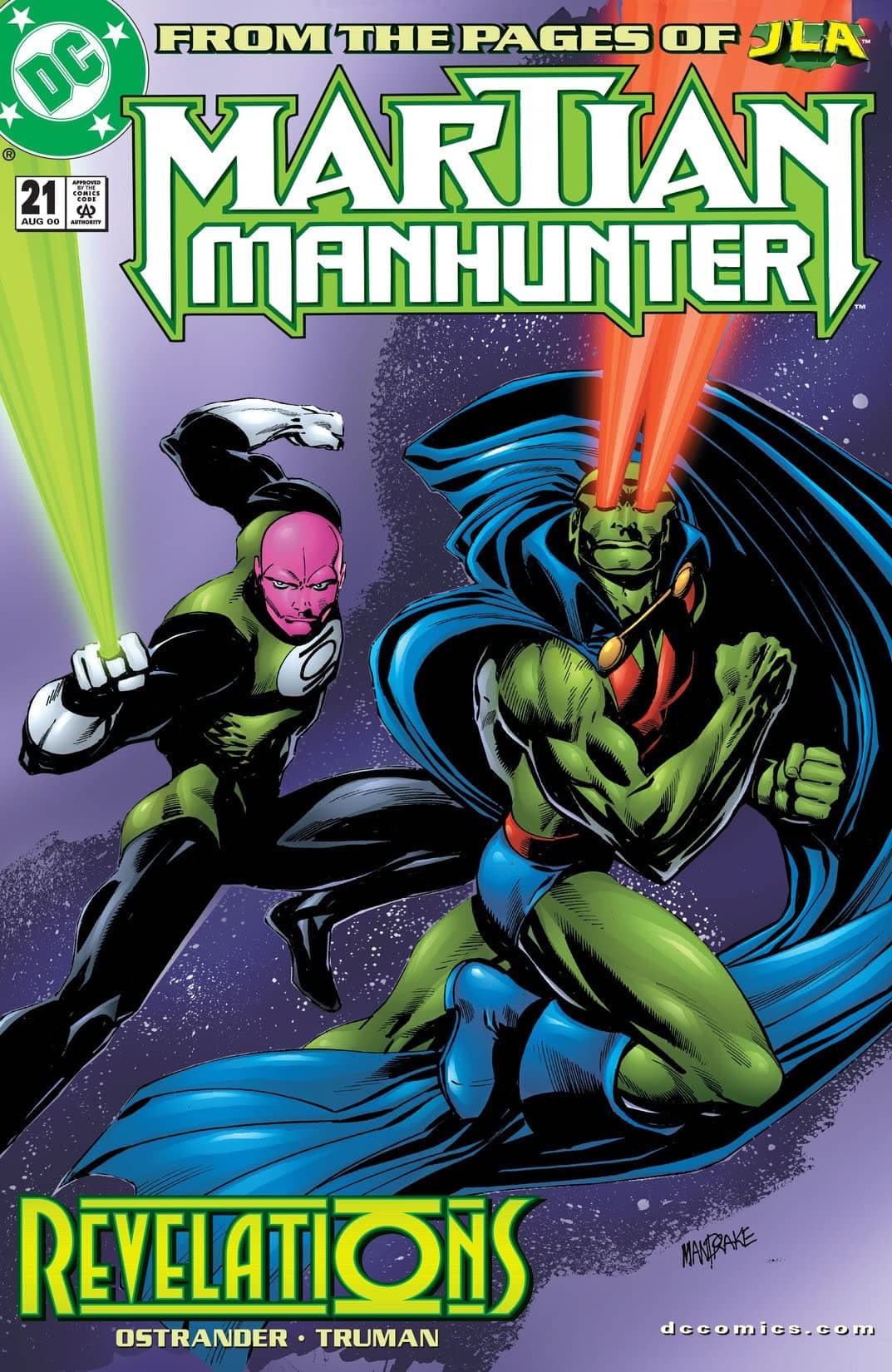 Martian Manhunter #21 cover