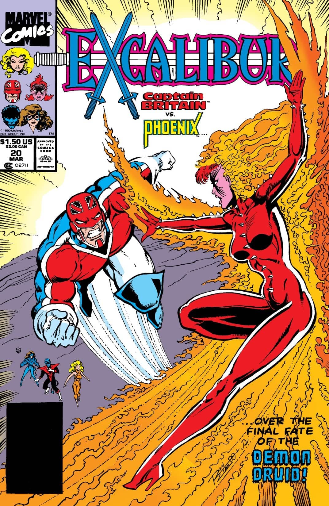 Excalibur #20 cover