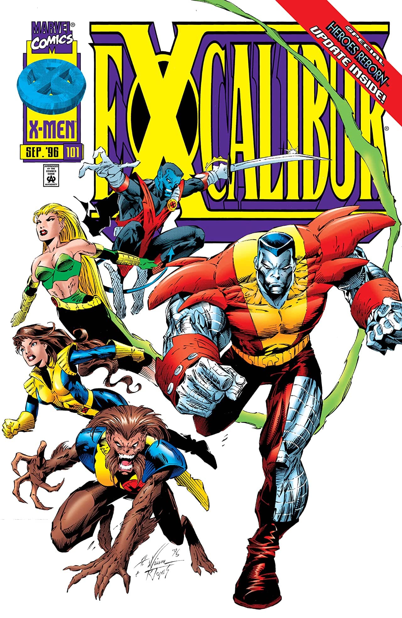 Excalibur #101 cover