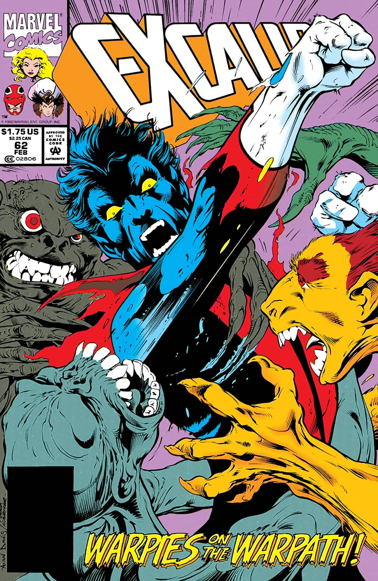 Excalibur #62 cover