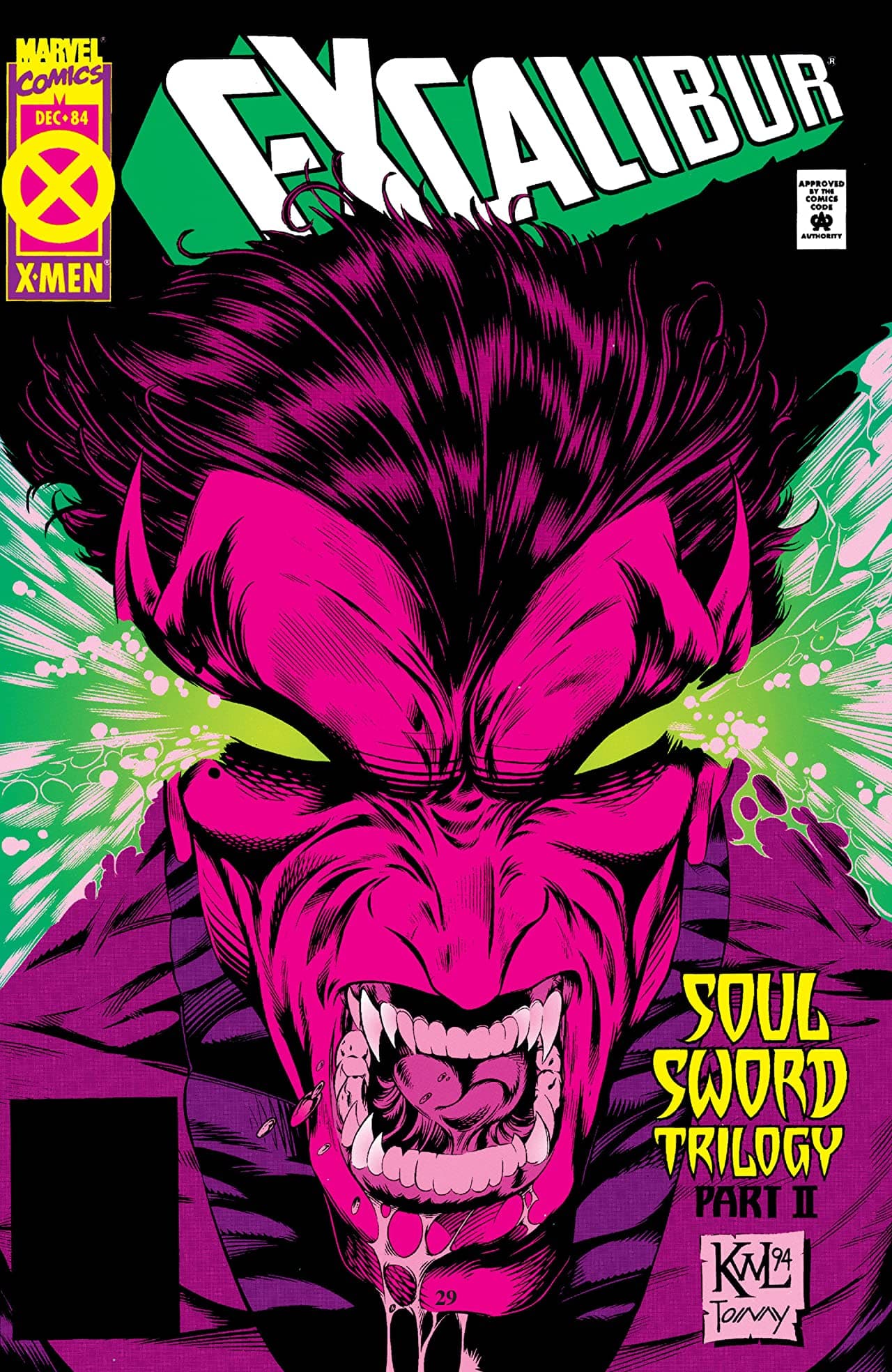 Excalibur #84 cover