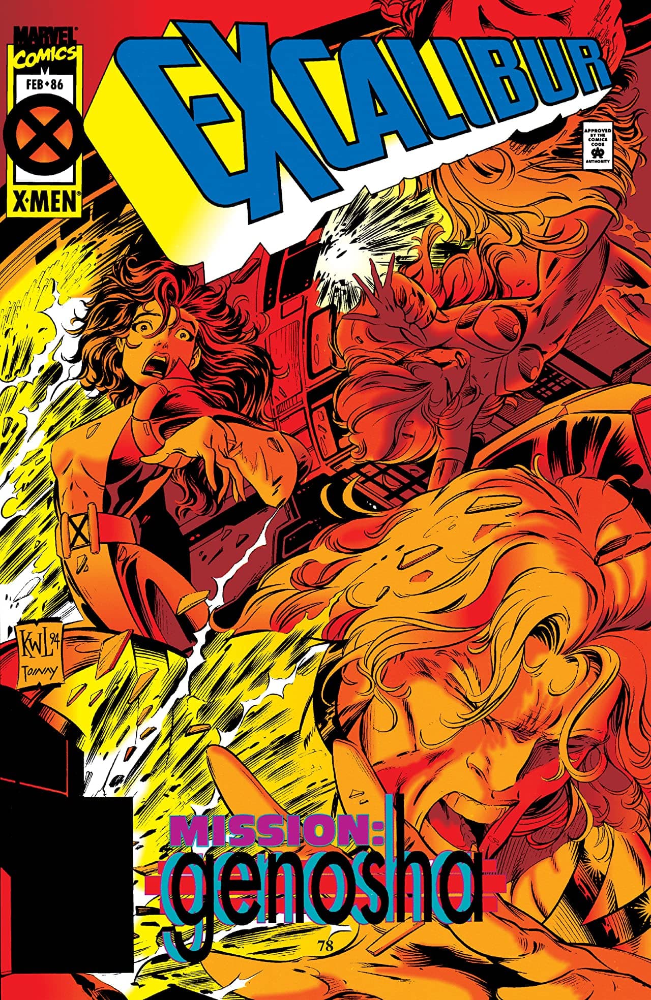Excalibur #86 cover