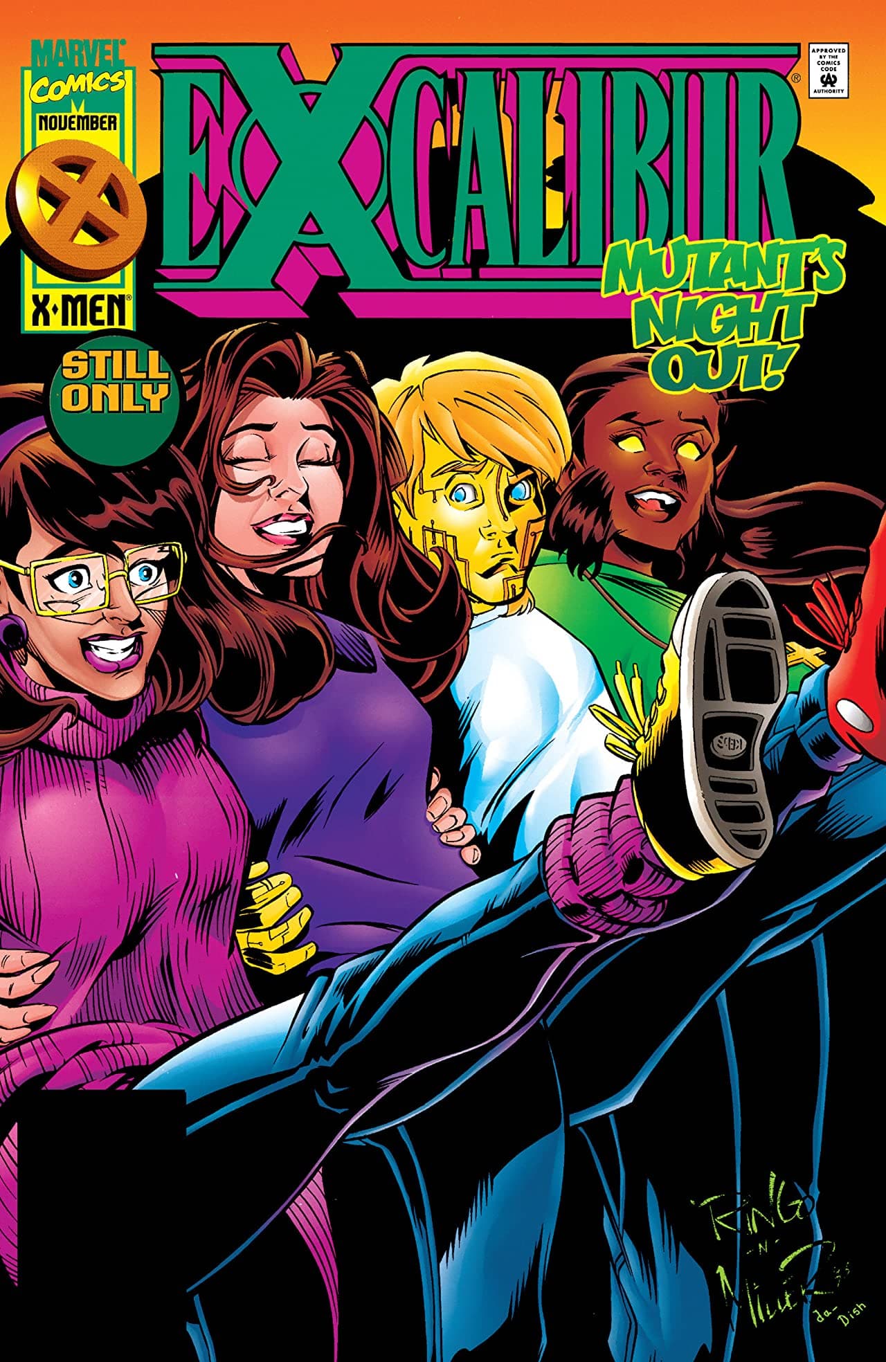 Excalibur #91 cover