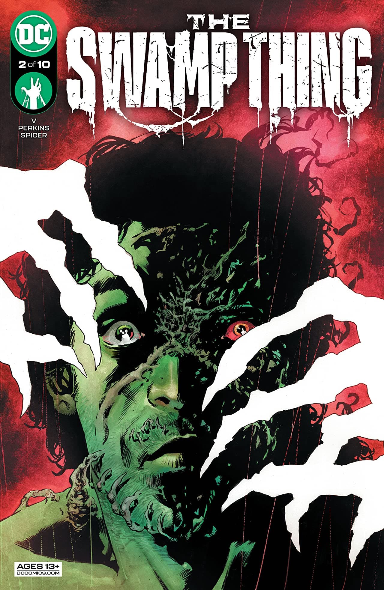 The Swamp Thing #2 cover