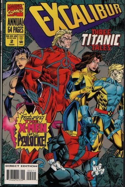 Excalibur Annual #2 cover