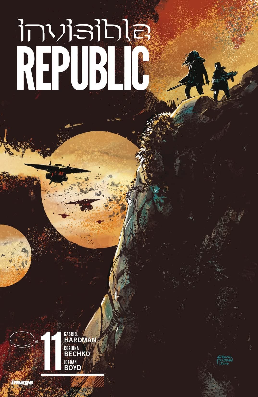 Invisible Republic #11 cover