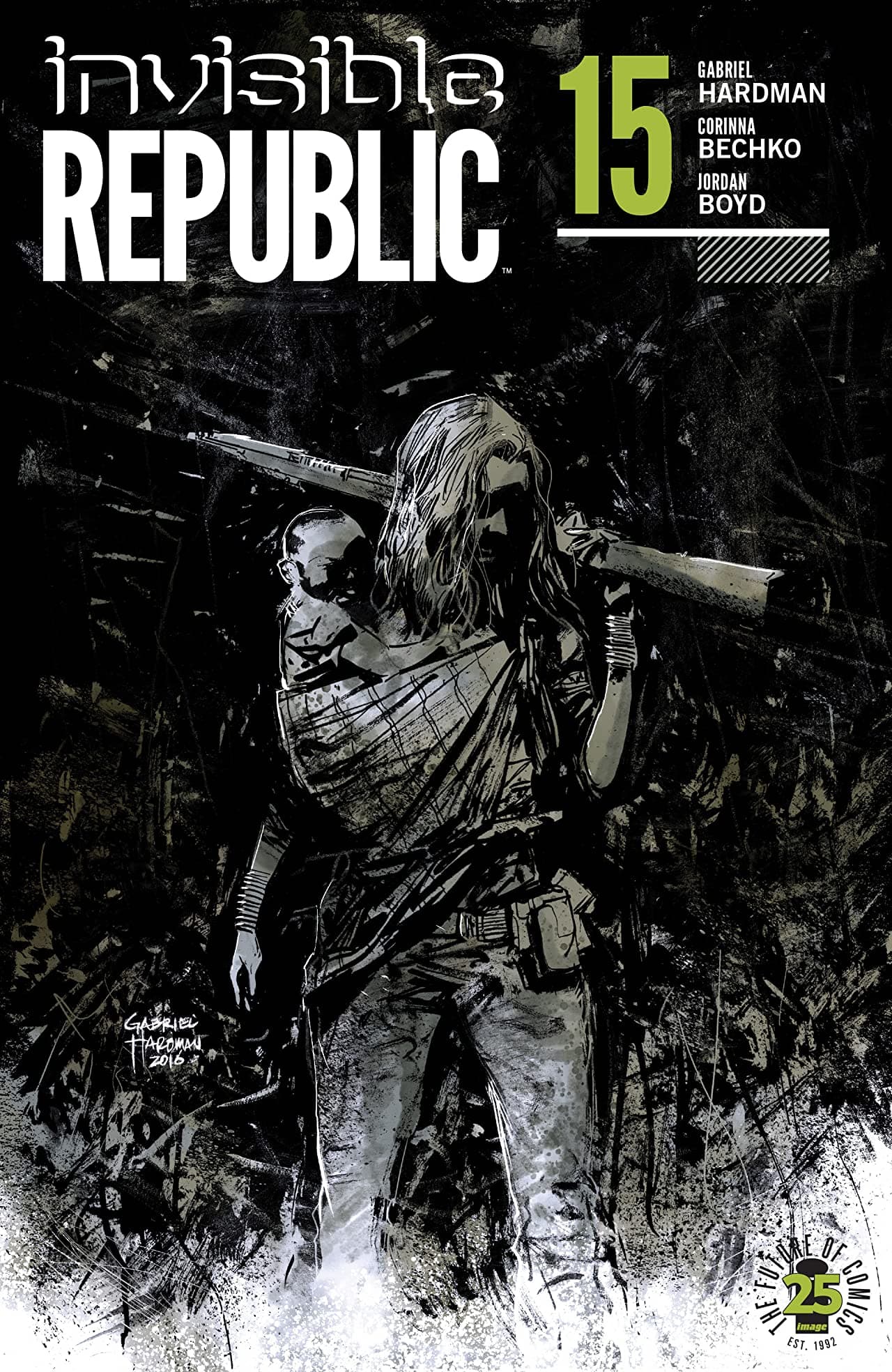 Invisible Republic #15 cover