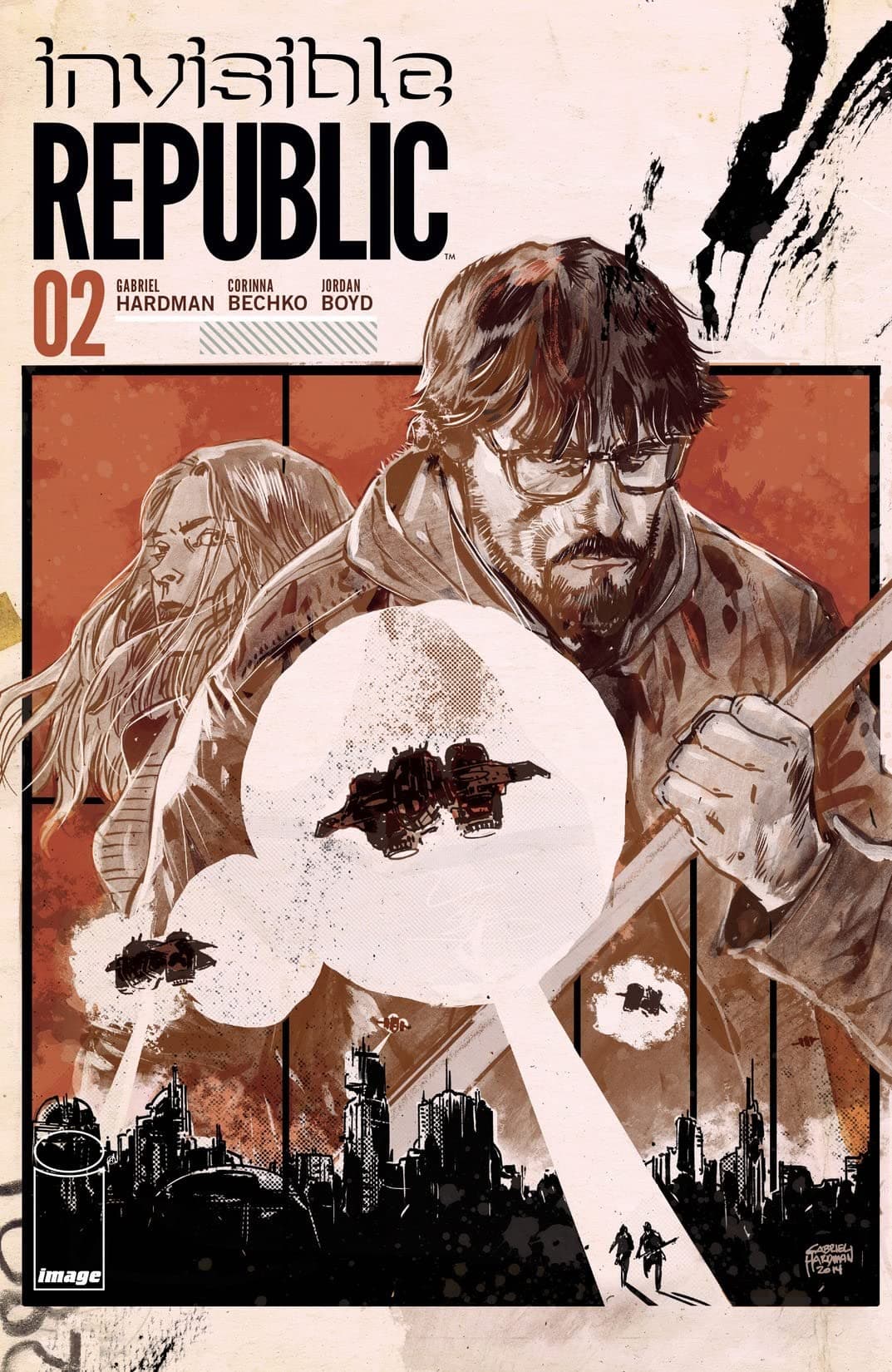 Invisible Republic #2 cover