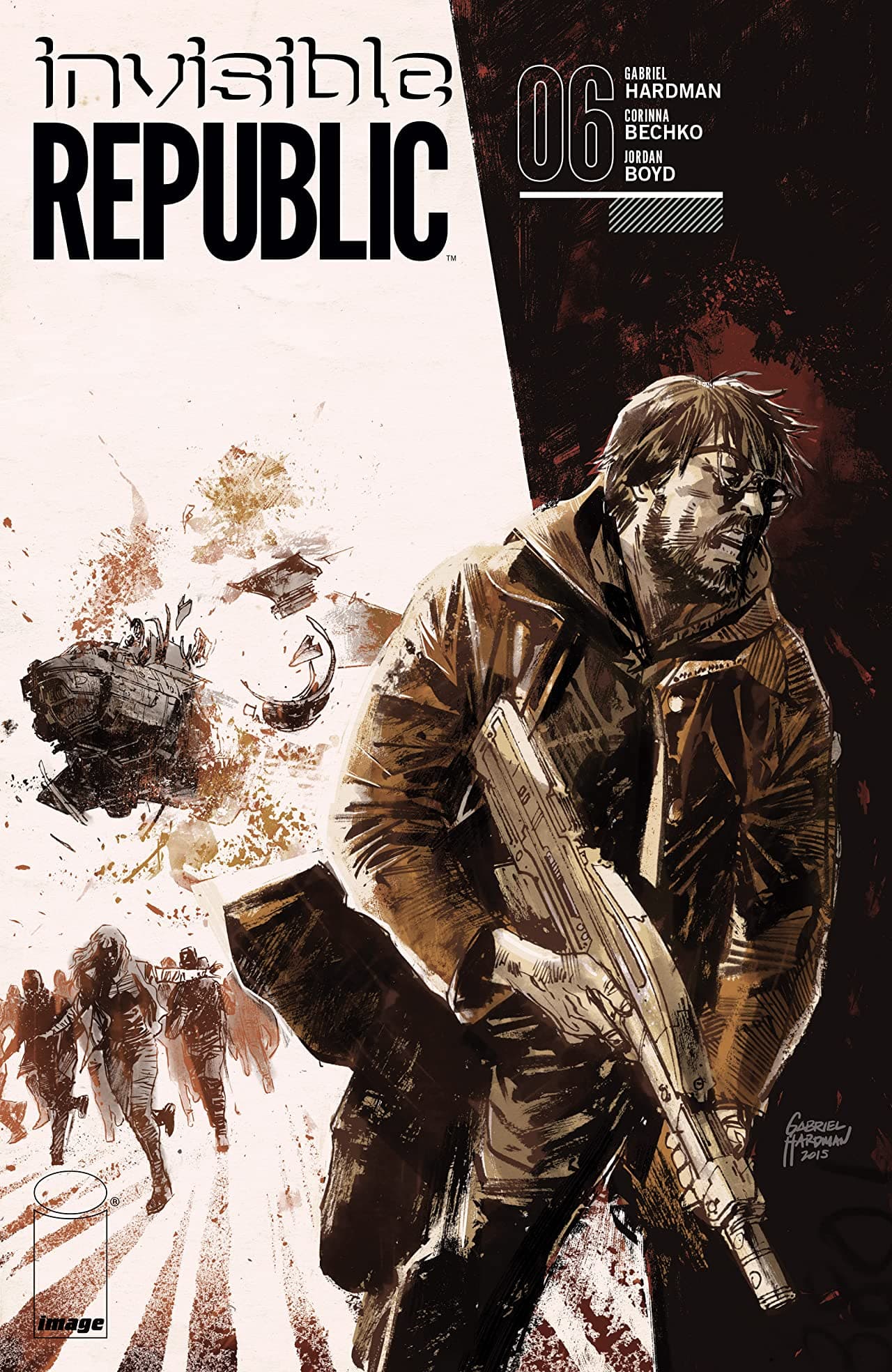 Invisible Republic #6 cover