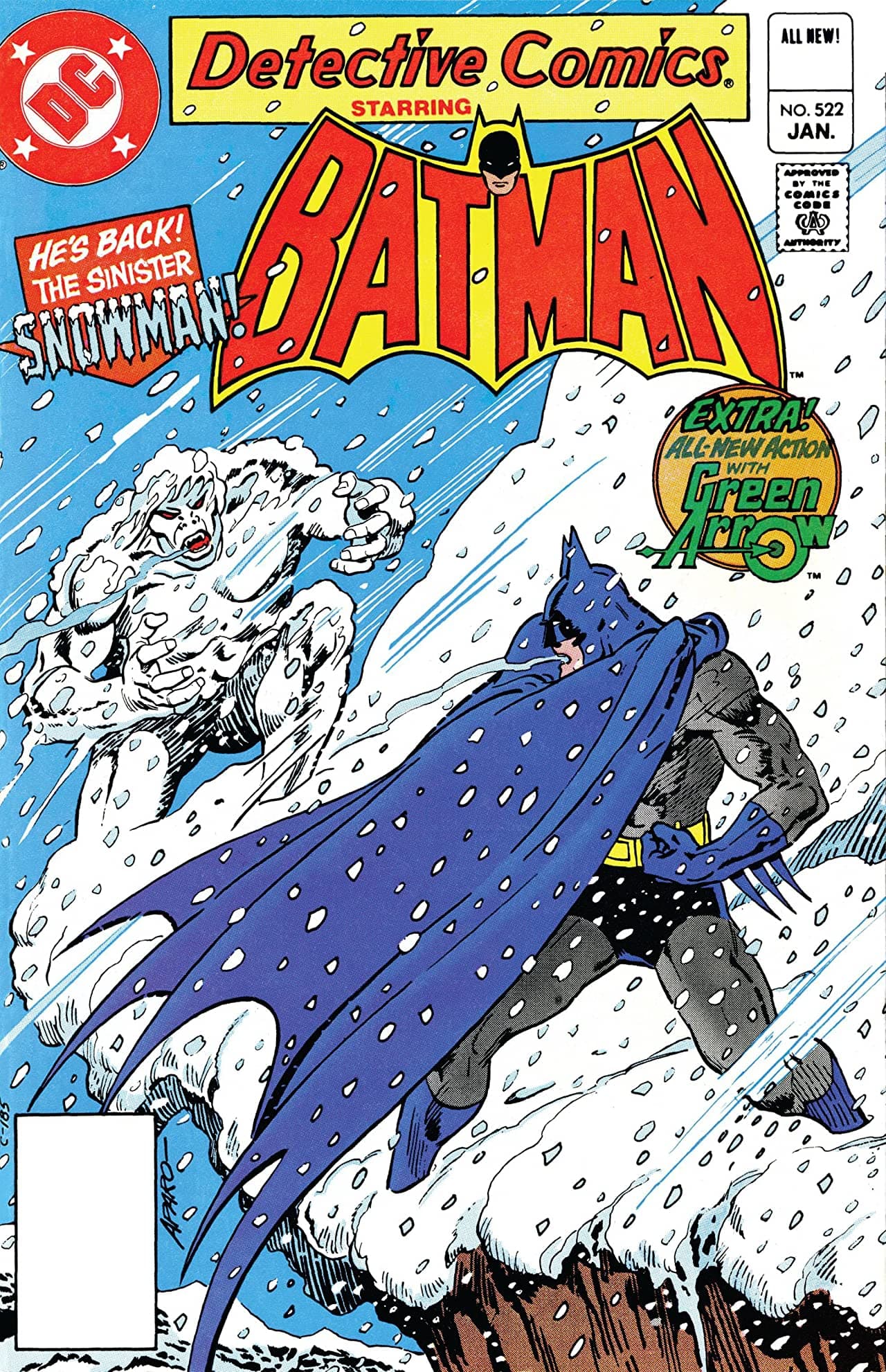 Detective Comics #522 cover