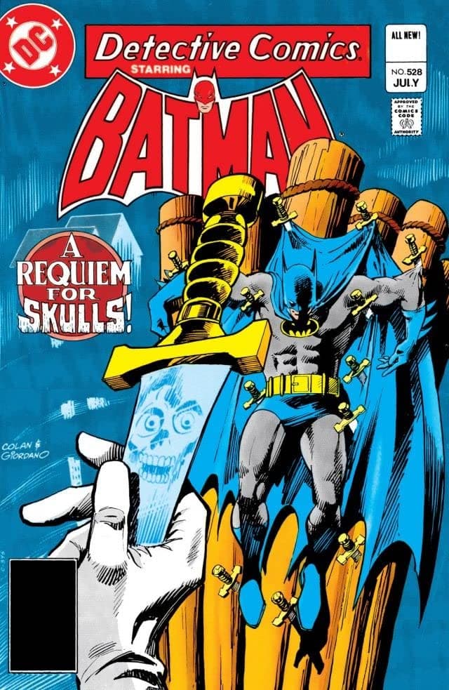 Detective Comics #528 cover