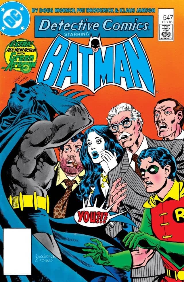 Detective Comics #547 cover