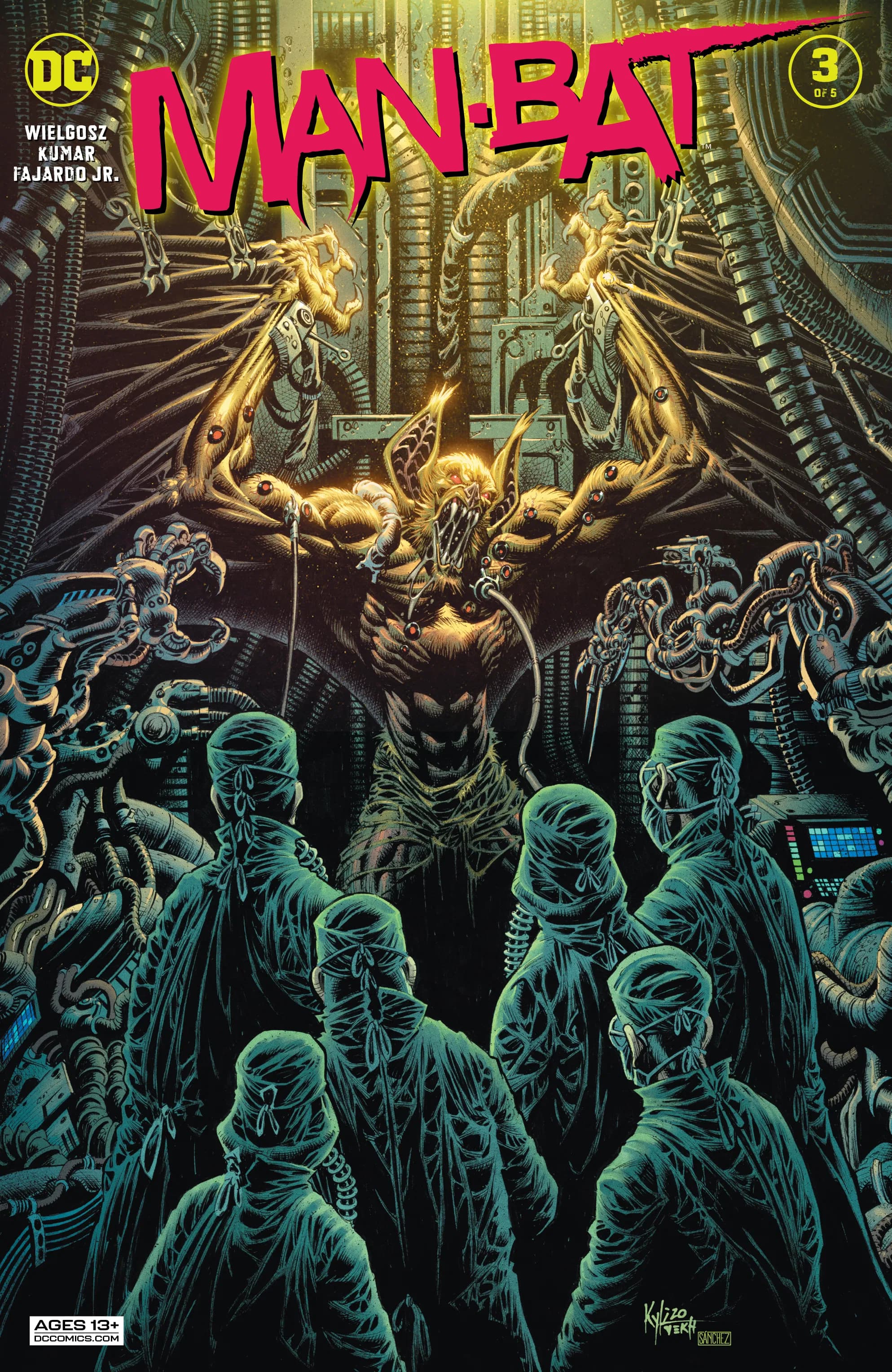 Man-Bat #3 cover