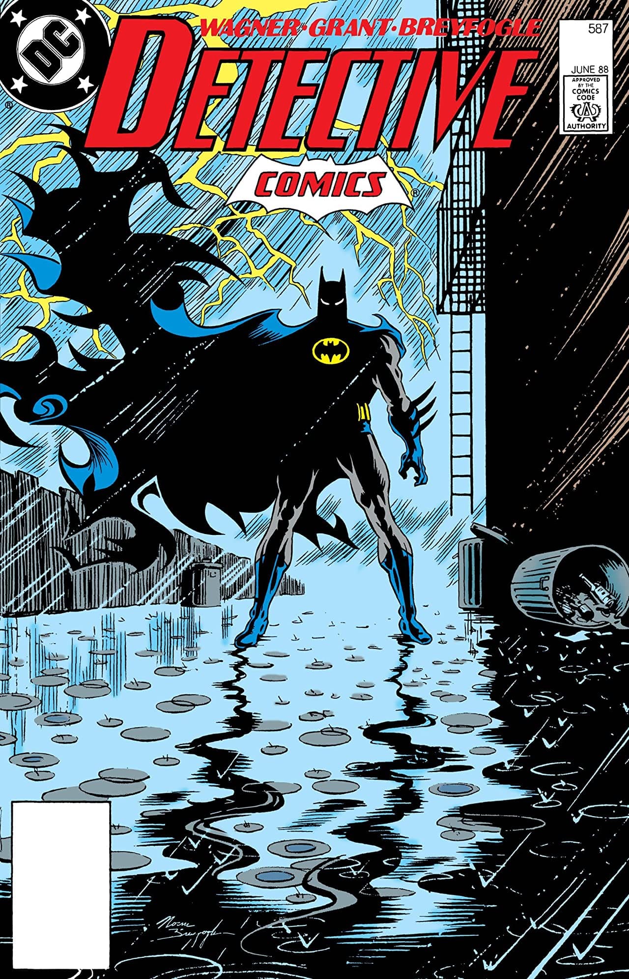 Detective Comics #587 cover