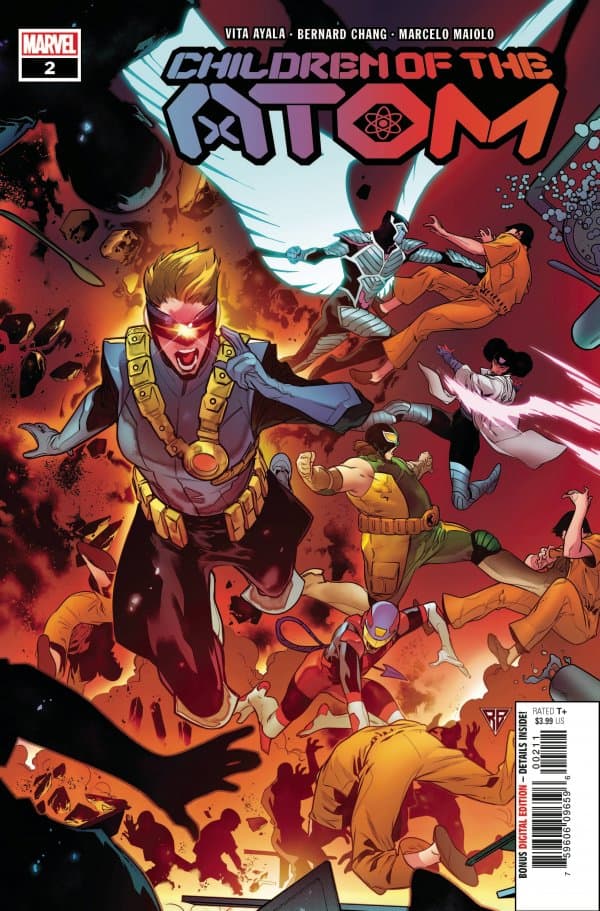 Children of the Atom #2 cover