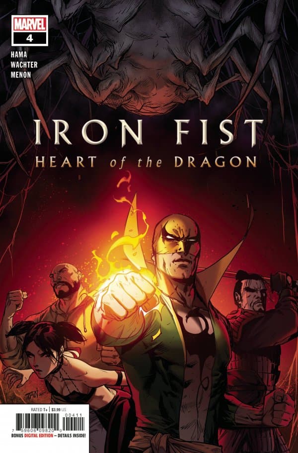 Iron Fist: Heart of the Dragon #4 cover