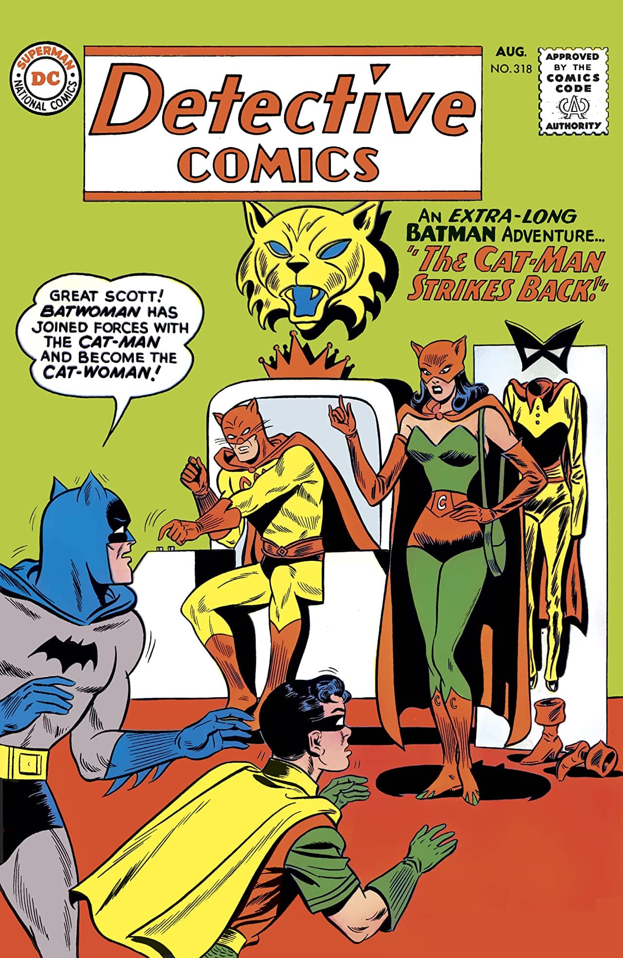 Detective Comics #318 cover