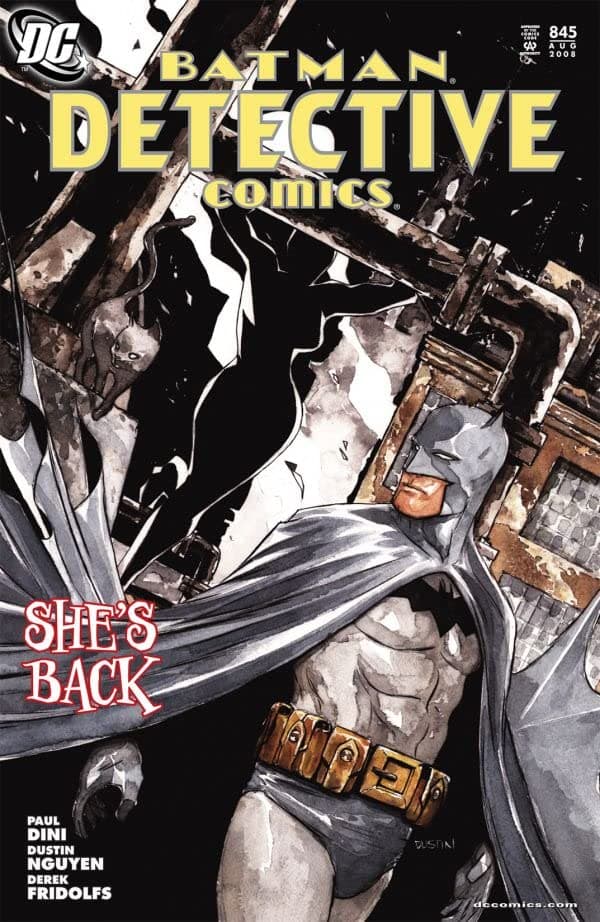 Detective Comics #845 cover