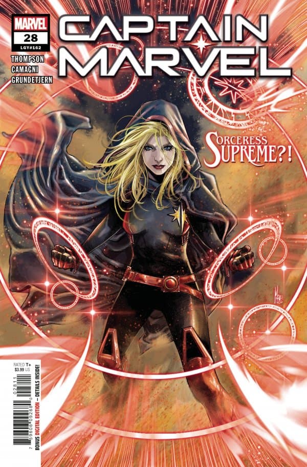 Captain Marvel #28 cover
