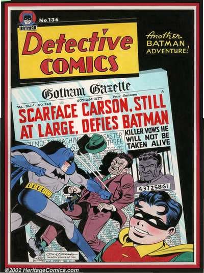 Detective Comics #136 cover