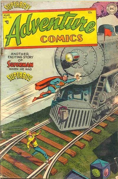 Adventure Comics #186 cover