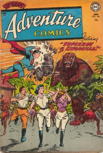 Adventure Comics #196 cover