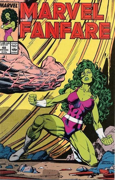 Marvel Fanfare #48 cover