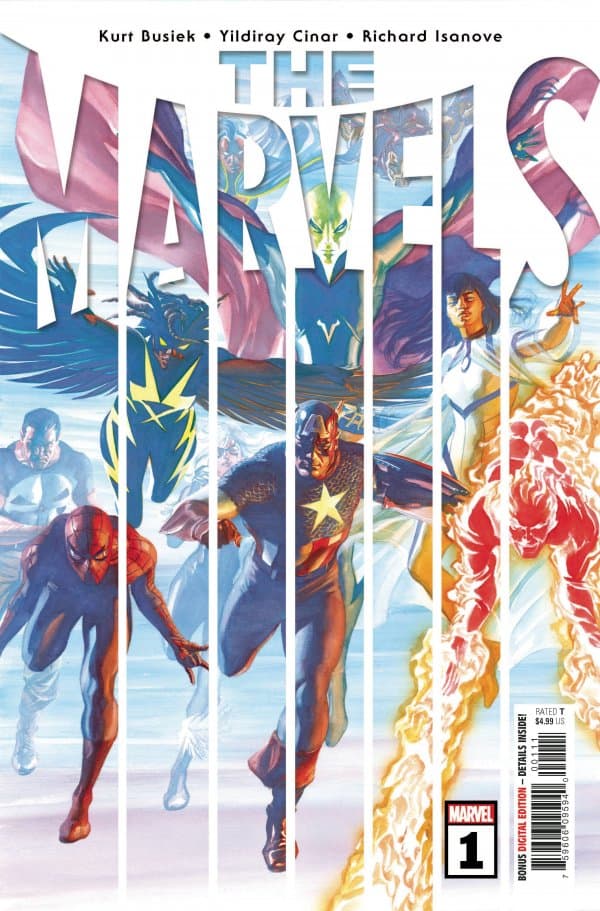 The Marvels cover — © Marvel Comics