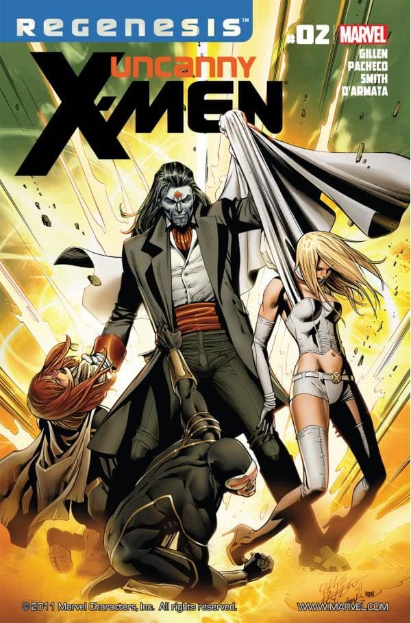 Uncanny X-Men #2 cover
