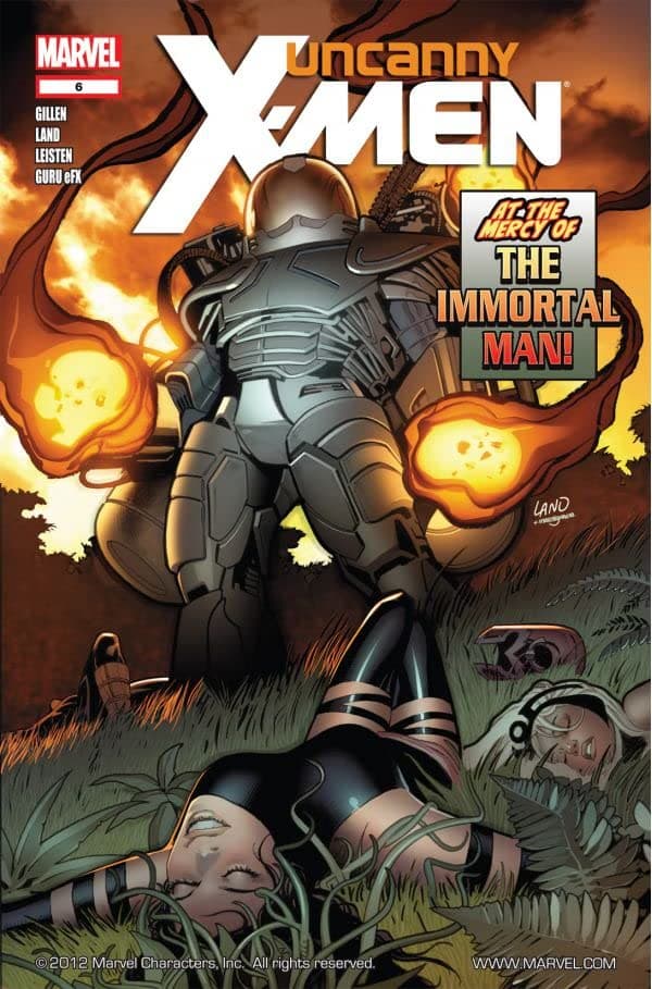 Uncanny X-Men #6 cover