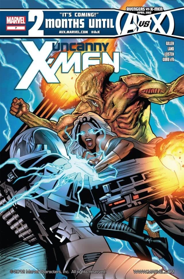 Uncanny X-Men #7 cover
