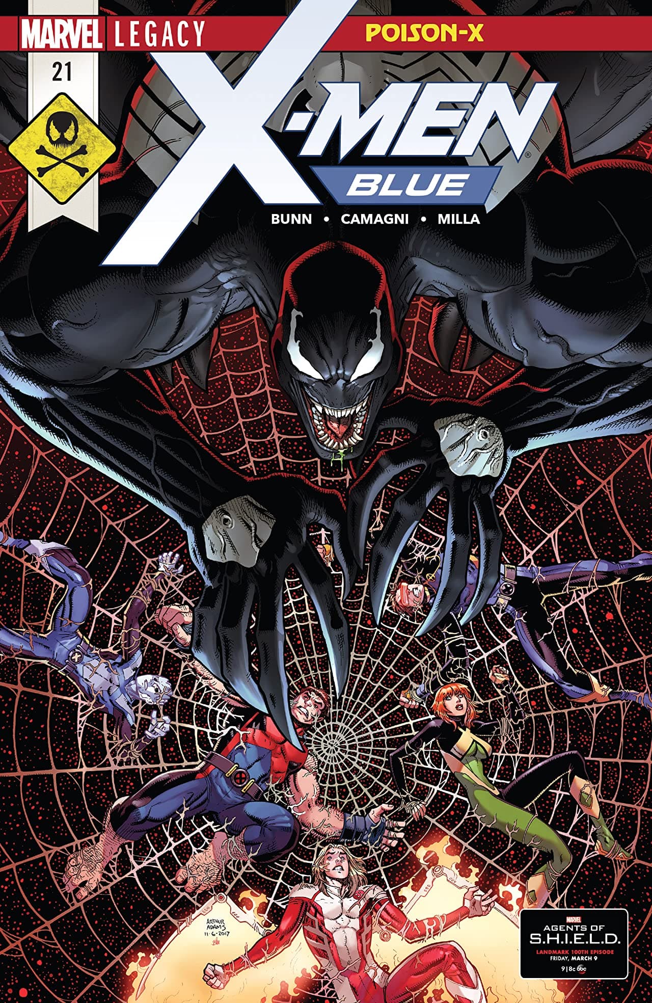 X-Men: Blue #21 cover