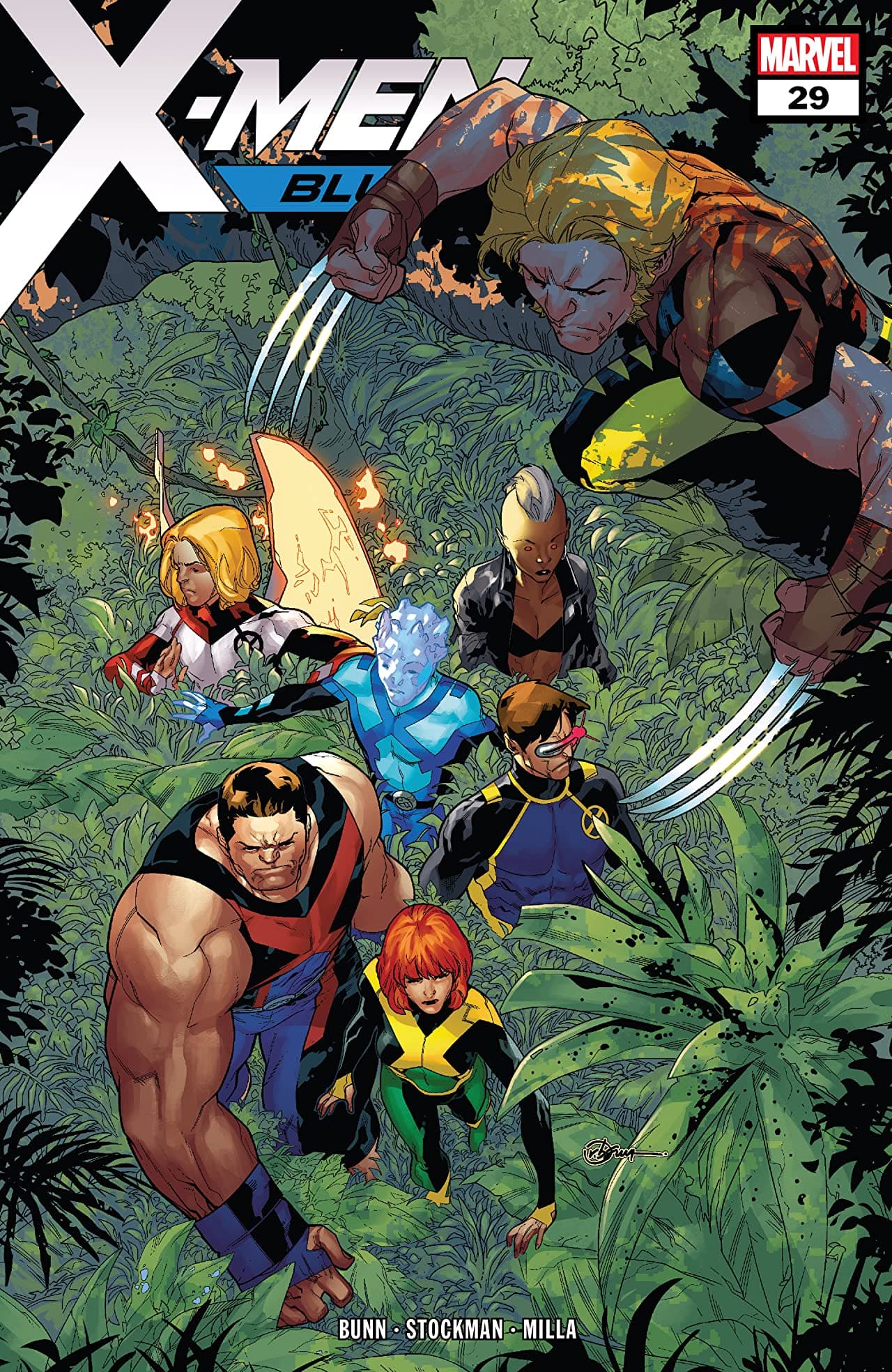 X-Men: Blue #29 cover