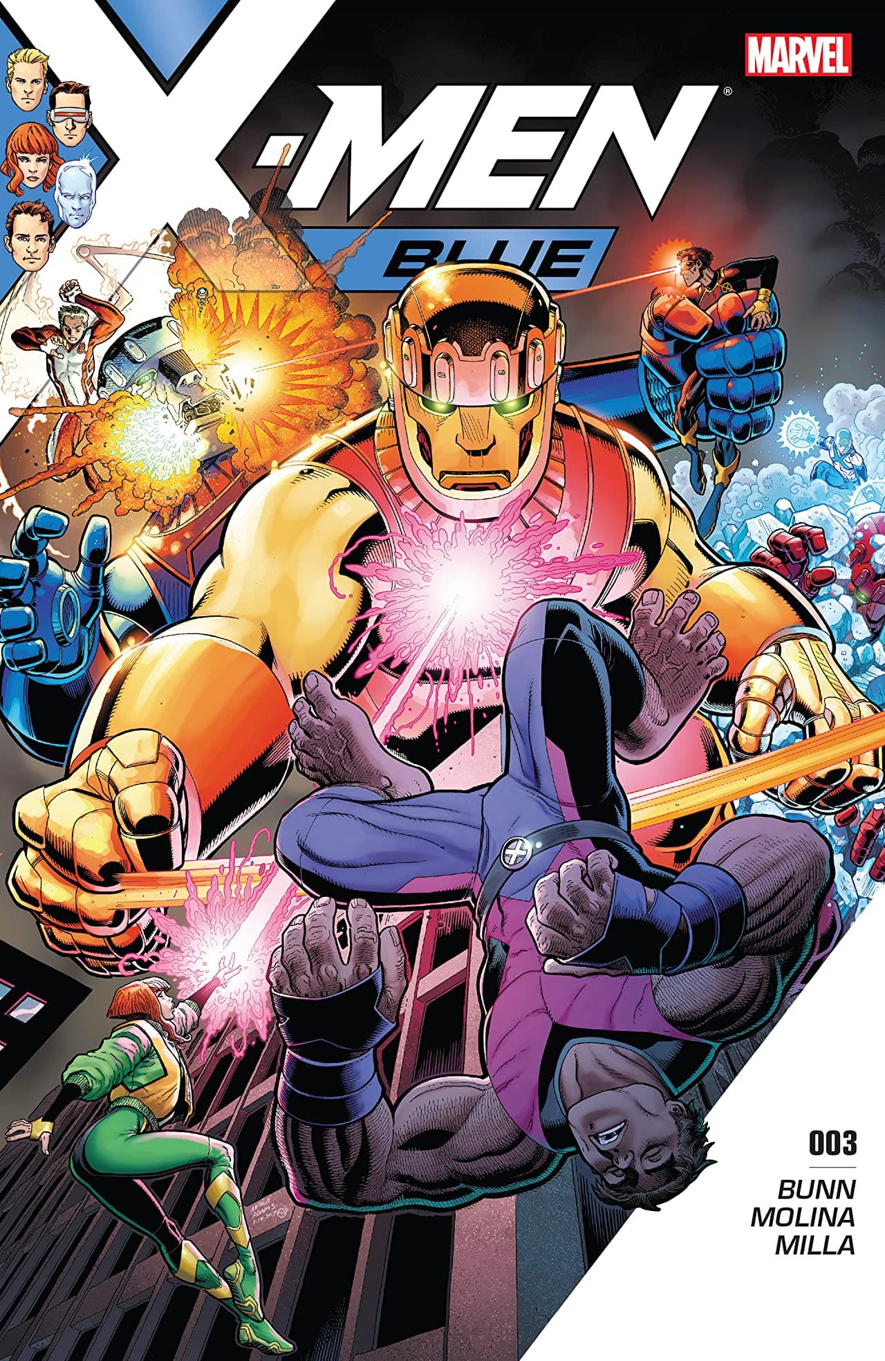 X-Men: Blue #3 cover