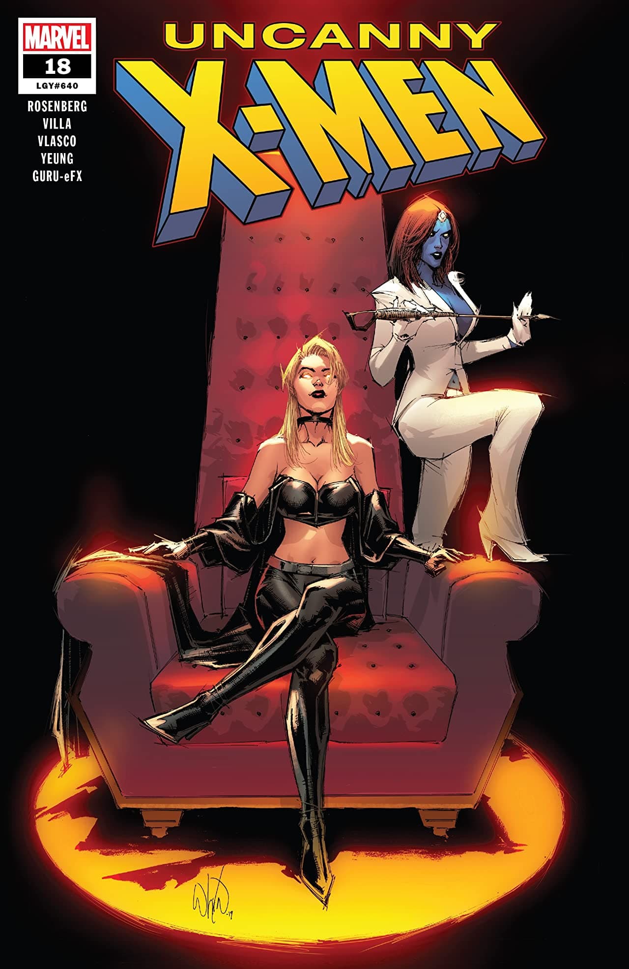 Uncanny X-Men #18 cover